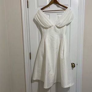 NWT white off the shoulder dress